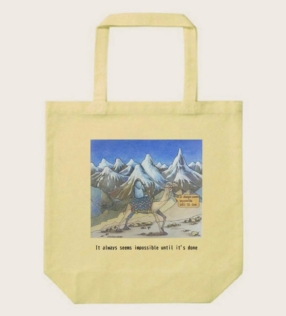 Jean-Pierre Anpontan Original Tote bag size : L